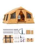 Vevor Inflatable Tents For Camping 8-12 Person Glamping Window W/ Hand Pump. Fixed Price $1419.99.
