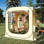 6X6 Ft Outdoor All Weather Pop Up Tent, 2-3 Person Instant Shelter. Fixed Price $113.99.