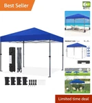 Durable 10X10 Pop-up Tent With Water Resistance Perfect For Any Occasion. Fixed Price $179.95.