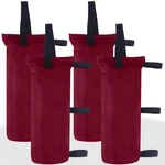 Abccanopy Weights Set Of 4-120LBS Sand Bags For Pop 120LBS, Burgundy. Fixed Price $25.07.