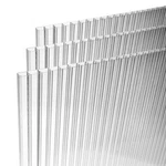 Polymershapes Hurricane Storm Shutter 48"X96"X0.625" Clear Multiwall (3-PACK). Fixed Price $597.33.