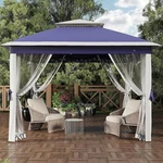 11'X11' Pop Up Gazebo Tent Outdoor Canopy Adjustable Height W/ Mosquito Net. Fixed Price $121.54.
