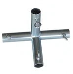Ahc 802313 Galvanized Carbon Steel Round Connector Dia. X 10 In.. Fixed Price $19.57.