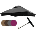 Easylee 10X12 Replacement Canopy Top Cover For Lowe's Allen Roth GF-12S004B-1 Ga. Fixed Price $89.16.