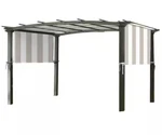 Garden Winds Pergola Replacement Canopy Patterned Cabana Beige Lcm 490. Fixed Price $90.00.