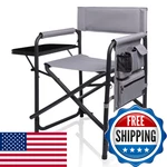 Picnic Time Sports Chair Side Table And Armrest Caddy Lightweight Aluminum. Fixed Price $159.98.