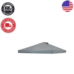 Sunnydaze 12X12 Pop-up Canopy Replacement Top Gray, Uv & Water-resistant. Fixed Price $107.99.