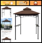 Scocanopy Grill Replacement For Bbq Gazebo, Brown. Fixed Price $72.99.