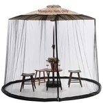 9/10 Ft Mosquito Net For Patio Umbrella Outdoors Screen Polyester Hanging Ten.... Fixed Price $47.17.