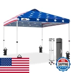 Eagle Peak Pop Up Canopy Tent Wheeled Carry 8 Stakes 4 Ropes Weight Bags. Fixed Price $259.39.