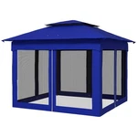 Outsunny 11 X Pop-up Canopy Gazebo Outdoor Patio Event Tent With Zipper Netti. Fixed Price $159.73.