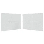 Party Tent Sidewall 2 Pcs Patio Canopy With Zipper White Vidaxl. Fixed Price $36.99.