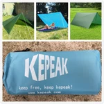 82X59 Tent Tarp Awning Sun Shade Rain Shelter Beach Camping Picnic, Blue. Fixed Price $14.95.