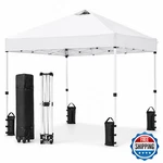 Kripowa 10X10 Pop Up Canopy Tent Waterproof Uv Blocking Heavy Duty Steel Frame. Fixed Price $190.56.