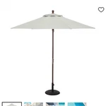 Pottery Barn Sunbrella Market Umbrella Replacement Canopy 9FT Round Linen Sand-. Fixed Price $135.00.