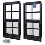 Melkus Pack Shed Windows 18"X23" Flush Mount Household With Tempered. Fixed Price $160.18.