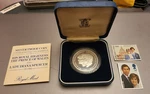 King Charles Iii Diana Wedding Solid Silver Coin Queen Elizabeth Stamps Spare. Fixed Price $269.07.