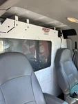 Weatherguard Bulkhead Divider White And Aluminum Conduit Carrier. Fixed Price $200.00.