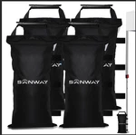 120 Lbs (unfilled) Sand Bags For Canopy Weights, Windproof-portable Durable. Fixed Price $25.84.