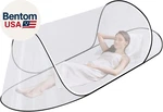 Large Pop Up Mosquito Tent, Portable Foldable Net For Camping Bed Trave. Fixed Price $33.13.