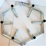 6PC Way Top Center Down Angle Slope Lean Canopy Fitting Patio 3/4" Pipe. Fixed Price $60.27.
