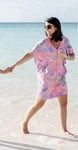 The Beaufort Bonnet Colada Cover Up Caicos Canopy Parrot Cay Coral Small. Fixed Price $30.00.