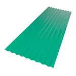 26 In. X Ft. Corrugated Pvc Roof Panel Green. Fixed Price $20.97.