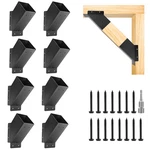 Tayory 8 Pcs Pergola Brackets 45-DEGREE Angle Gazebos Kit For. Fixed Price $82.17.