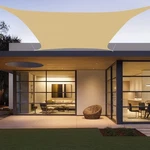 Outdoor Patio Sail Folding Hdpe For Backyard, Garden. Fixed Price $54.93.