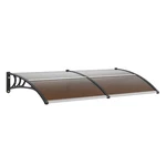 Vevor Window Door Awning Canopy Uv Rain Cover 38" X 78" Pc Sheet Brown. Fixed Price $69.96.