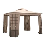 Garden Winds Replacement Canopy Top Beige For Verado 10 Ft. X 12 Gazebo. Fixed Price $201.07.