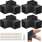 Pergola Kit, 4 Pack Woodworks Brackets 6" (actual: 5.5X5.5 Inch), 3. Fixed Price $172.03.