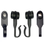 Apex Garden Steel Metal Slide Curtain Track Hooks Wheels For Gazebo. Fixed Price $54.30.
