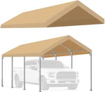 Rutile 10'X20' Carport Canopy Only Tent Garage Replacement Top Tarp Shelter. Fixed Price $173.99.