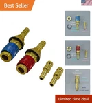 Professional Argon Quick Connect Hose Fittings Set For Tig Welding Efficiency. Fixed Price $37.82.