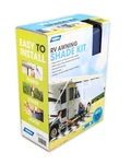 Camco 51452 Blue 54 X 120 Rv Awning Shade. Fixed Price $93.36.