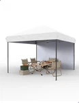 10X10 Ft Pop Canopy Tent Easy One Person Set-up, Instant Portable Shelter .... Fixed Price $248.75.