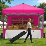 Raynesys Pop Up Canopy Tent Sidewalls 10X10FT Person Party One Push. Fixed Price $294.25.