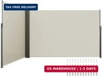 Vevor Retractable Side Awning, 79''X 236'' Outdoor Privacy Screen, 180G Polyeste. Fixed Price $234.22.