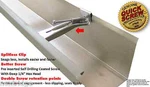 50 Pc 5" Inch Gutter Hanger Bracket With Screw Style Clip Box Of Strong. Fixed Price $28.99.