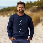 Custom Dad Est. Year Jumper New Sweatshirt First Father Day Gift. Fixed Price $17.59.