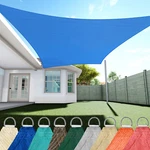 Sail Canopy Outdoor Rectangle Sand Uv Block For Backyard Deck. Fixed Price $160.99.