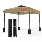 Benass 10X10 Pop Up Canopy, Easy Tent, Heavy Duty Tents For Parties.... Fixed Price $128.97.
