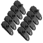 10 X Heavy Duty Reusable Tent Tarpaulin Clips Clamps Buckle Camping Tools. Fixed Price $7.51.