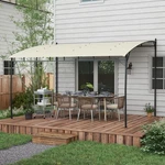 Outsunny 10' X 13' Pergola Uv-resistant Outdoor Canopy Shelter, Cream. Fixed Price $239.98.