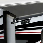 Recpro Rv Awning Topper Fabric Only 200" Black 46". Fixed Price $89.95.