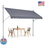 Vevor 138" X 47" Patio Awning Retractable, Outdoor Suns. Fixed Price $110.99.