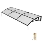 Awnings For Door Entrance, 38 117 In, Exterior Front Window With. Fixed Price $126.02.