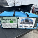 Quest Recreational Series Person Cabin Tent 14'X8' Cross-vent Rainfly Mesh. Fixed Price $99.50.
