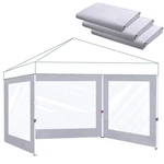 Scomanage Clear Canopy Sidewalls For 12X12 Pop Up TENT3 Pack Sunwalls Onlylight. Fixed Price $101.54.